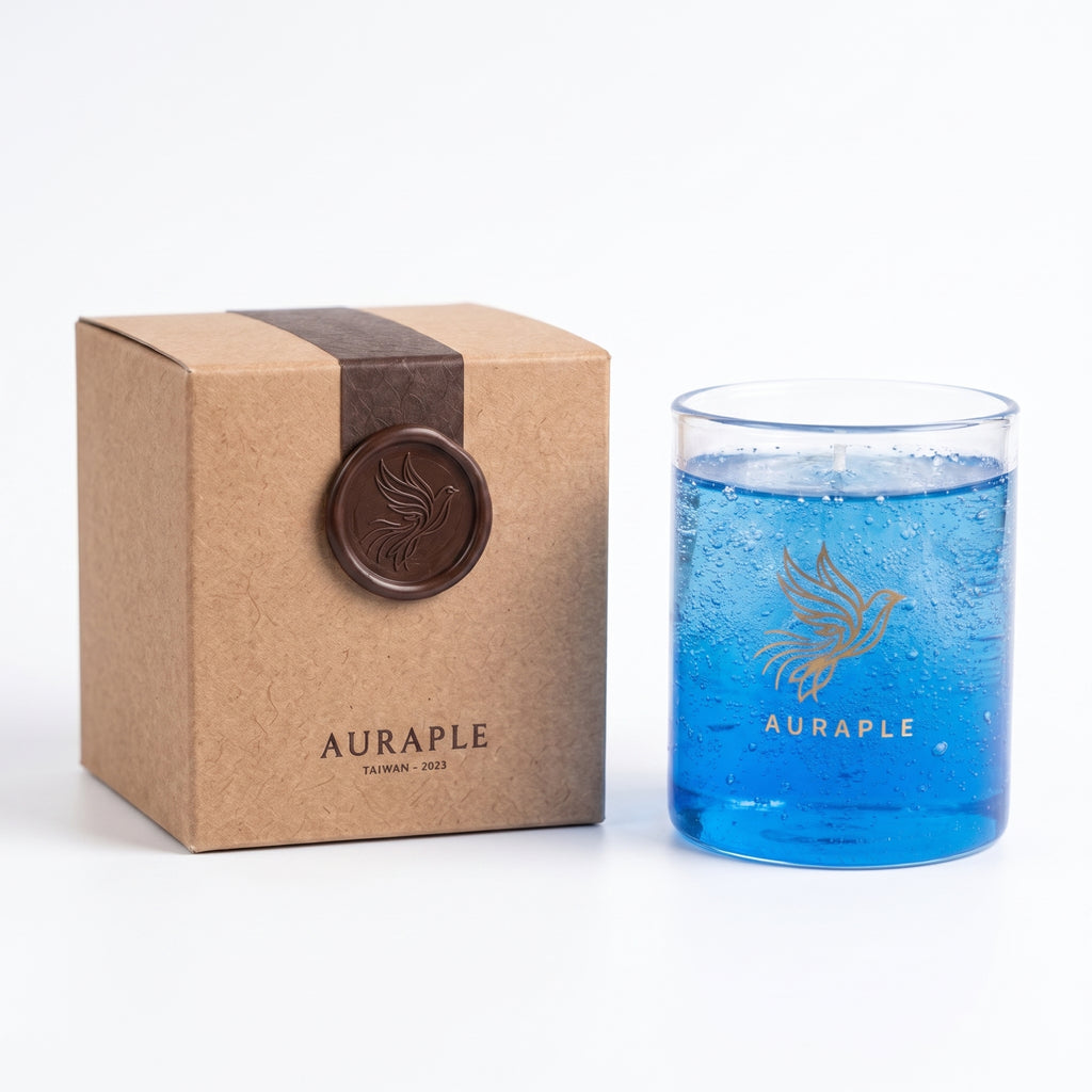 AURAPLE 蘇打汽水 Cream Soda 漸層果凍手工香氛蠟燭